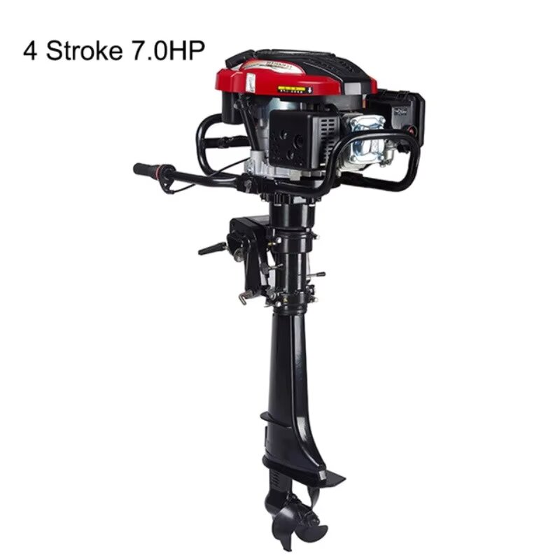 Fishing Boat Outboard Motor - 4 Stroke 4HP 6HP 7HP Outboard