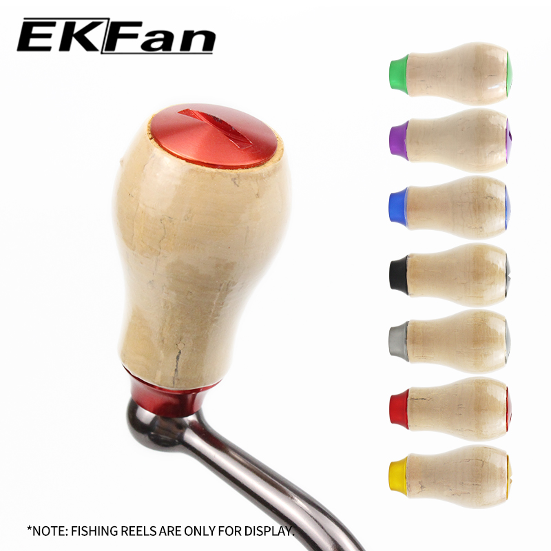 Fishing Boat Steering Wheel - EKFan Cork Fishing Reel Knob for