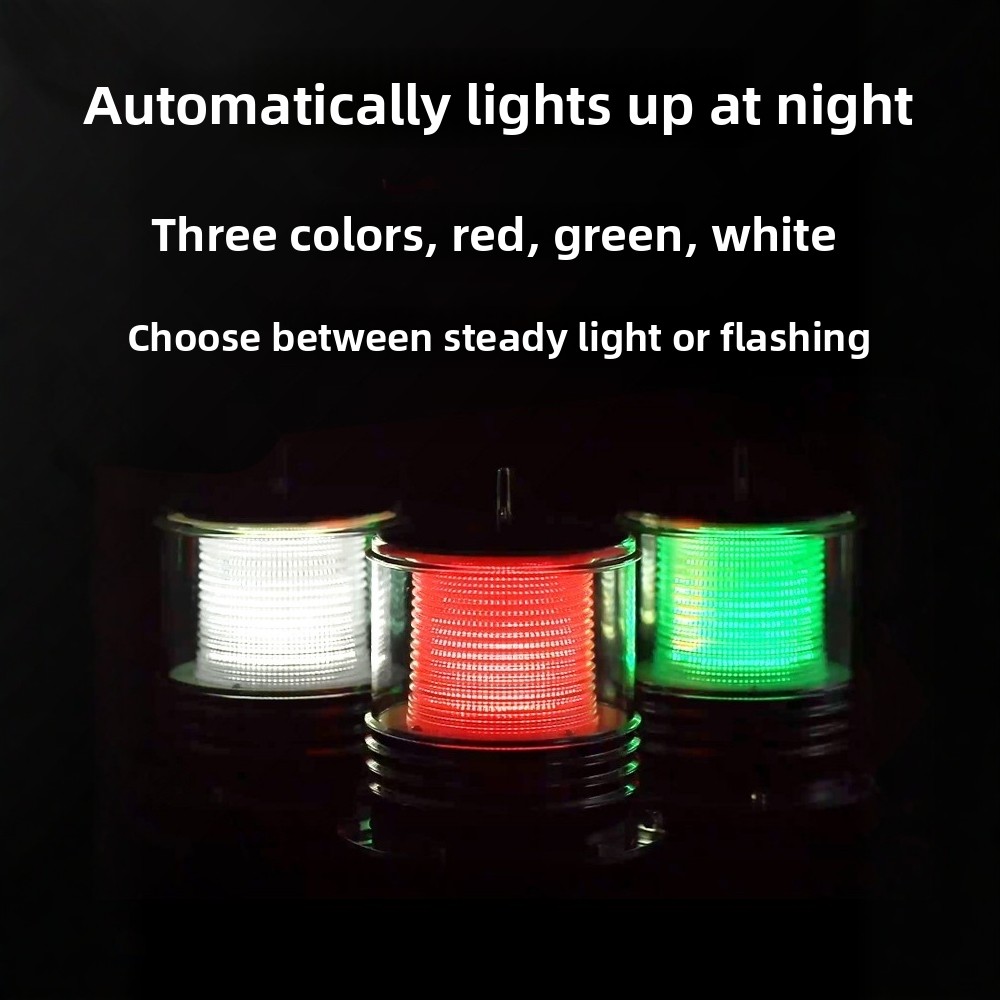 Solar Marine LED Tri-Color Anc - Fishing Boat Anchor 评论和价格