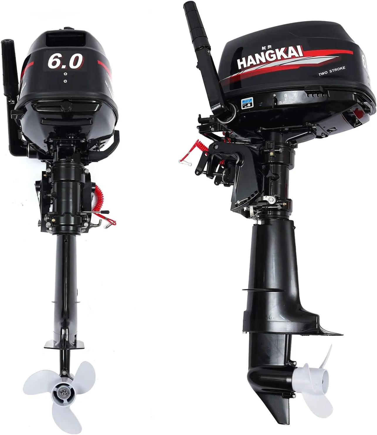 Wholesale HANGKAI 6HP 2 Stroke - Fishing Boat Outboard Motor 评论和价格