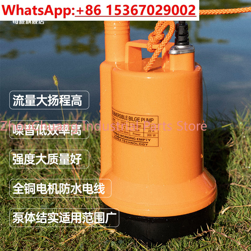 Marine bilge pump 12V24v DC su - Fishing Boat Bilge Pump 评论和价格