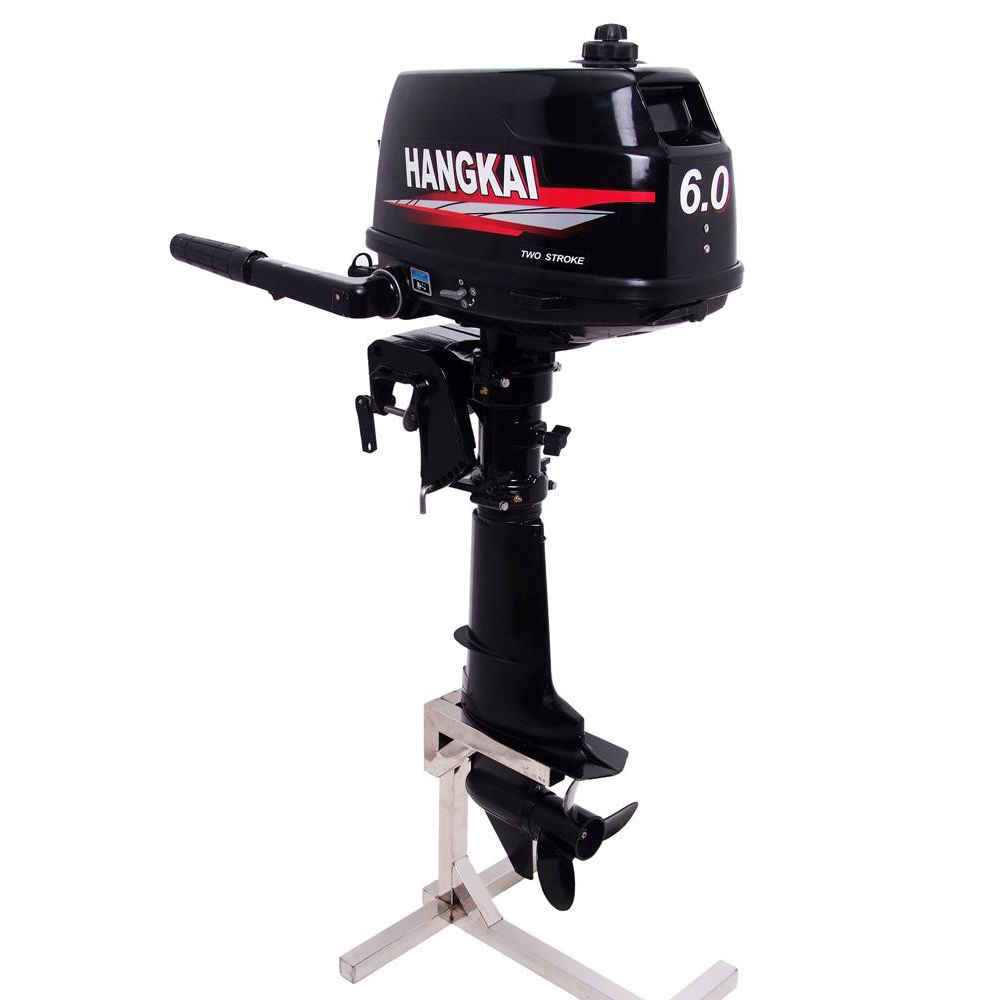 Hangkai 6Hp 2 Stroke Fishing B - Fishing Boat Outboard Motor 评论和价格