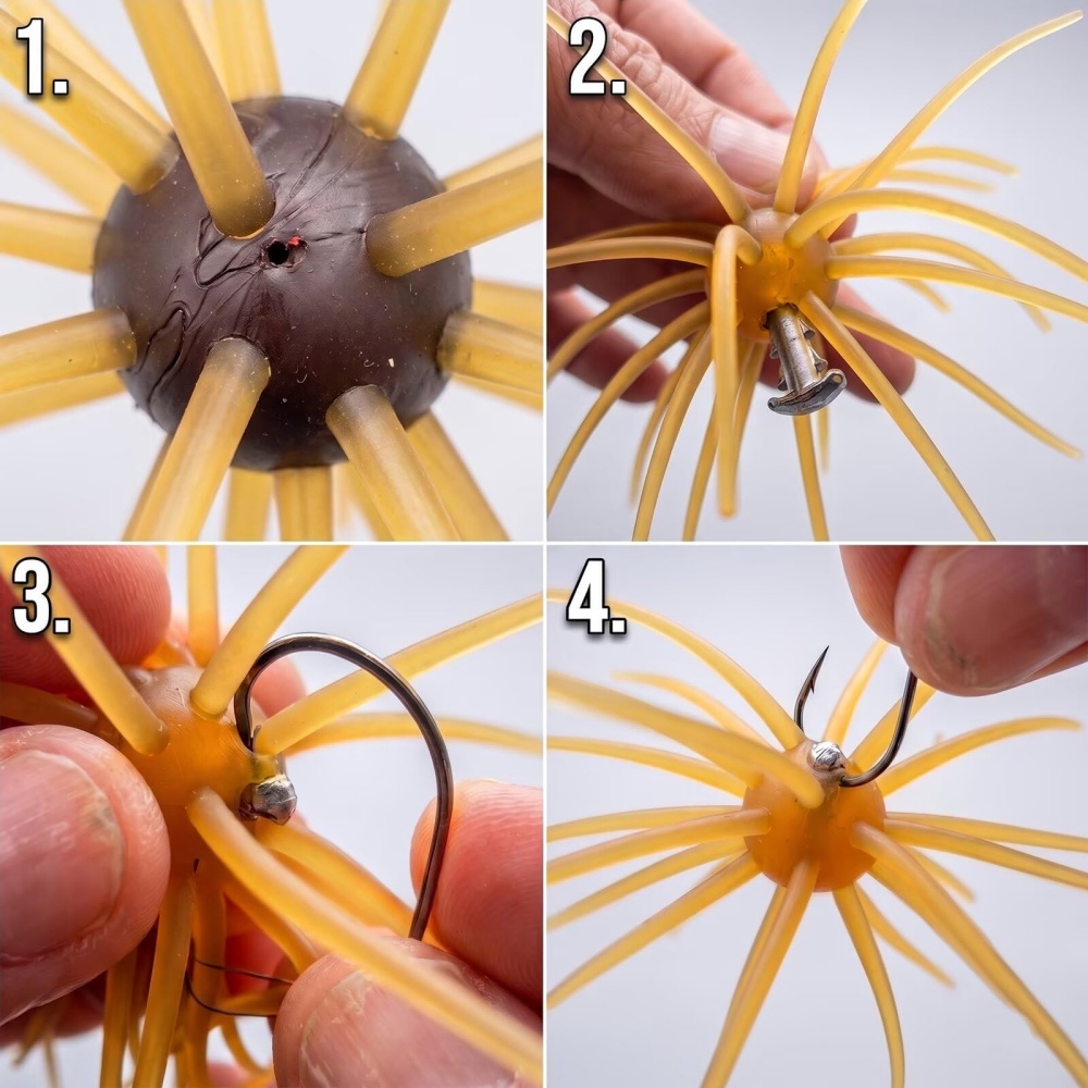 5pcs Sea Urchin Bait Weights w - Fishing Boat Anchor 评论和价格