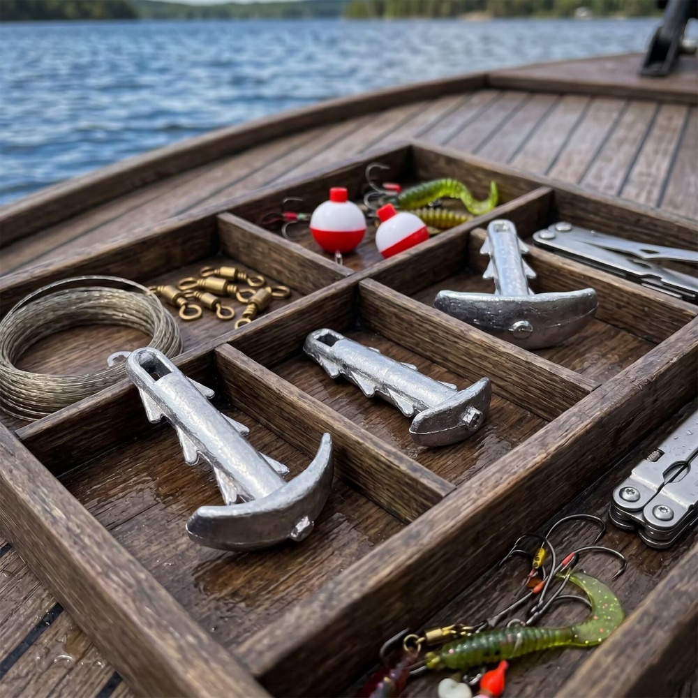 5pcs Sea Urchin Bait Weights w - Fishing Boat Anchor 评论和价格