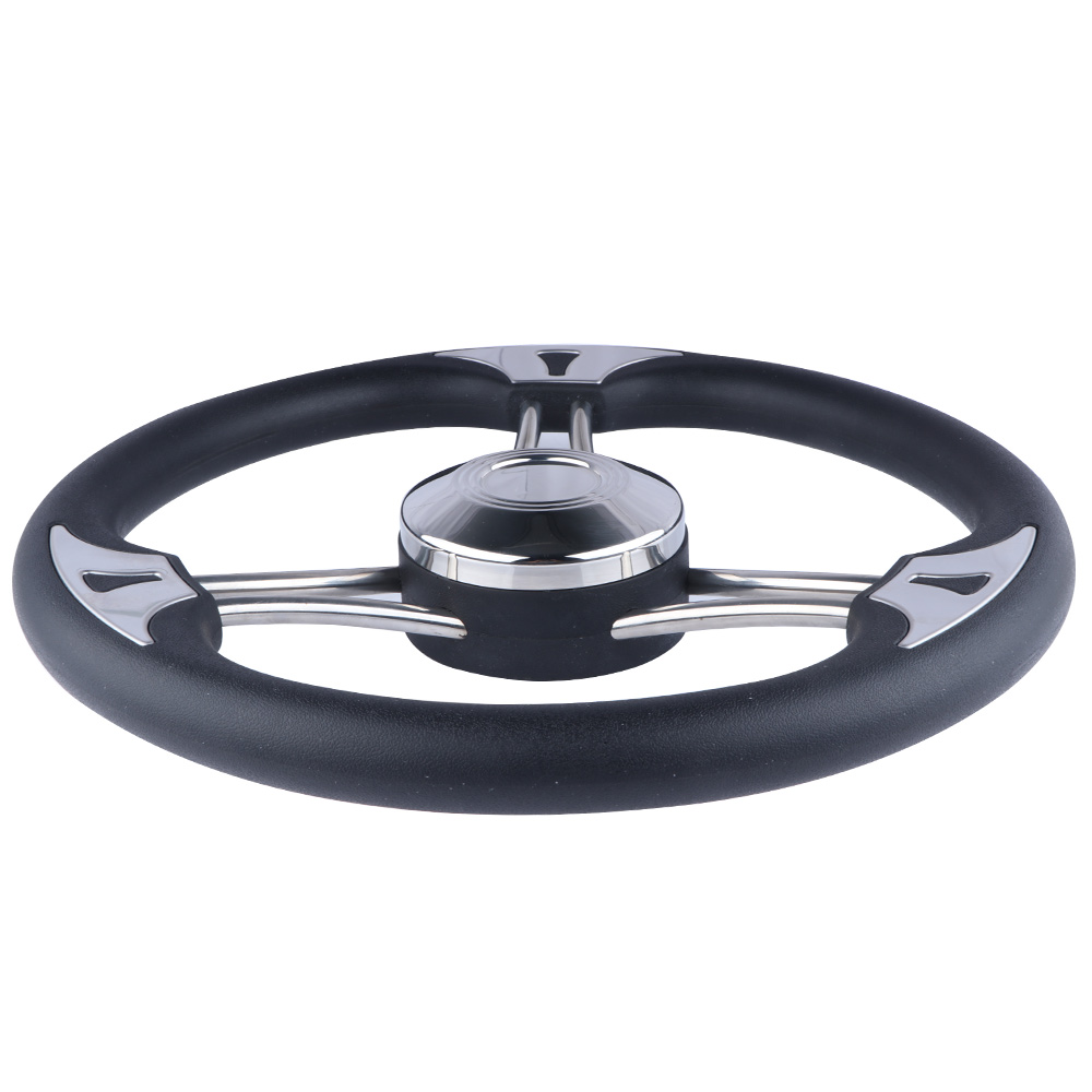 ANDYMARINE 13.5 Inch Stainless - Fishing Boat Steering Wheel 评论和价格